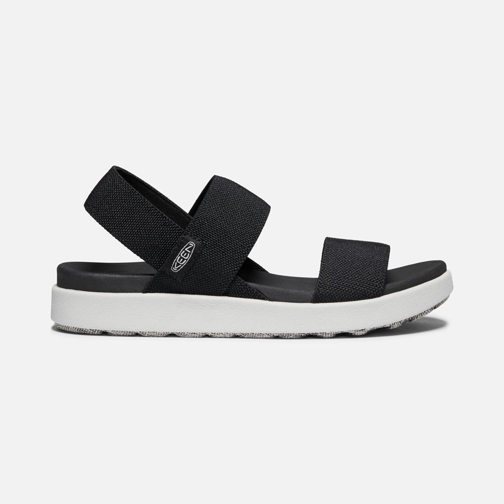 Sandales de Plage Keen Femme Noir | Elle Backstrap | MBSFH-7095